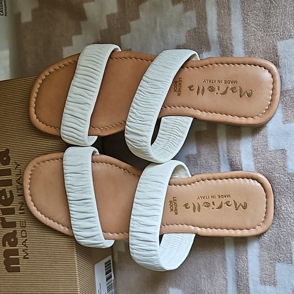 Size 8 Mariella slides. Only wore twice. Guc - Picture 4 of 5